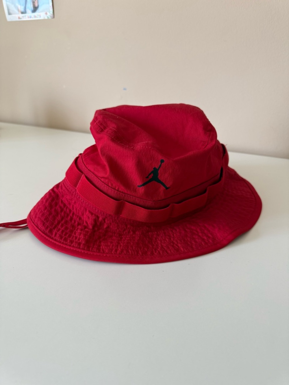 Jordan Red Bucket Hat